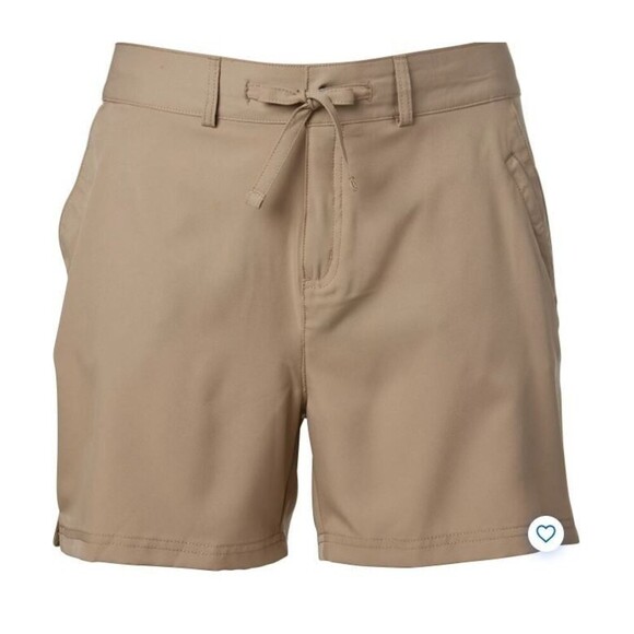 Magellan Outdoors Falcon Lake  Shorts Dark Tan Plus Size 1X (16/18) - Picture 1 of 11